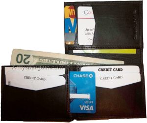 Lot of 6 New Style Trifold Leather Man’s Bifold wallet men's Billfold wallet new - Image 3