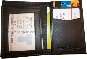Lot of 6 New Style Trifold Leather Man’s Bifold wallet men's Billfold wallet new - Image 10