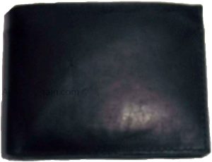 Man's 2-in-1 Leather Wallet 9 Card Spaces 2 ID windows 3 bill slots B new wallet - Image 11