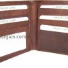 Man’s Hipster wallet US leather Euro/International currency's case 8 credit card