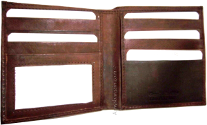 Man’s Hipster wallet US leather Euro/International currency's case 8 credit card - Image 6