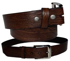 Men's Belt, 32-50" Solid Leather Belt. Men's Brown Casual Leather belt, New belt
