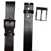 Men's Belt, 47-50" Solid Leather Belt. Men's Brown Casual Leather belt, New belt