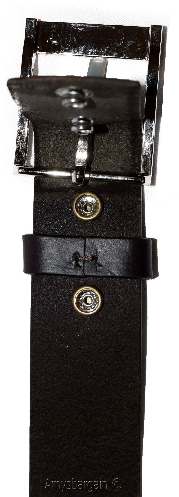 Men's Belt, 47-50" Solid Leather Belt. Men's Brown Casual Leather belt, New belt - Image 10