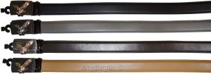 Men's Belt Leather Dress Casual Auto Lock belt Self locking buckle 30 to 50 inch - Image 13