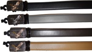 Men's Belt Leather Dress Casual Auto Lock belt Self locking buckle 30 to 50 inch - Image 3