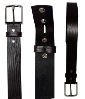 Men's Belt. Size Large. Solid Leather Belt. Men's Brown Strong Leather Belt NWT