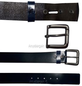 Men's Leather Belt (M) leather waist belt, Leather waist band Leather strap BNWT