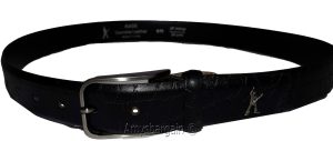 Men's Leather Belt size 32 Crocodile skin printed leather belt belt waist band - Image 5