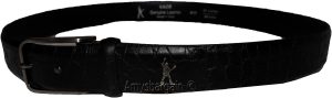 Men's Leather Belt size 32 Crocodile skin printed leather belt belt waist band - Image 8