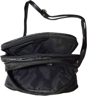 Men’s Leather bag, Shoulder bag, Black handbag Unbranded leather bag Brand New - Image 11