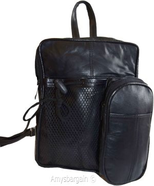 Men’s Leather bag, Shoulder bag, Black handbag Unbranded leather bag Brand New - Image 6