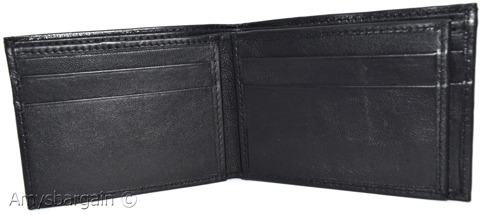 Men's RFID wallet bifold genuine leather protect IDs credit cards new in box. - Image 11
