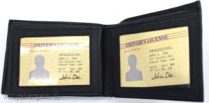 Men's RFID wallet bifold genuine leather secure IDs credit cards br new in box. - Image 11