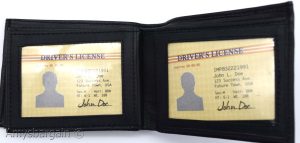 Men's RFID wallet bifold genuine leather secure IDs credit cards br new in box. - Image 16