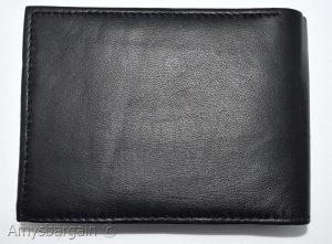 Men's RFID wallet bifold genuine leather secure IDs credit cards br new in box. - Image 4