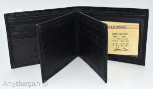 Men's RFID wallet bifold genuine leather secure IDs credit cards br new in box. - Image 7