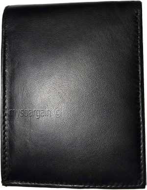 Men's Wallet Black Bifold Leather Wallet, Detachable ID card case New in the Box - Image 5