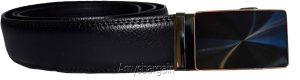 Men's belt. Leather Dress Belt Automatic lock Click Comfort New Buckle UP to 50" - Image 8