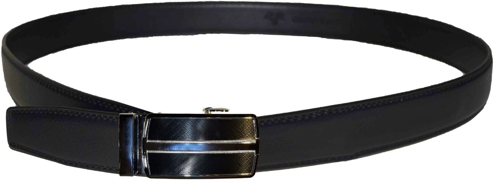 Mens belt size L real leather automatic lock buckle dress casual fashion belt - Image 13