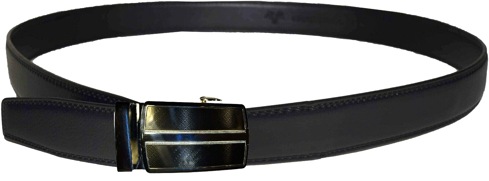 Mens belt size L real leather automatic lock buckle dress casual fashion belt - Image 4
