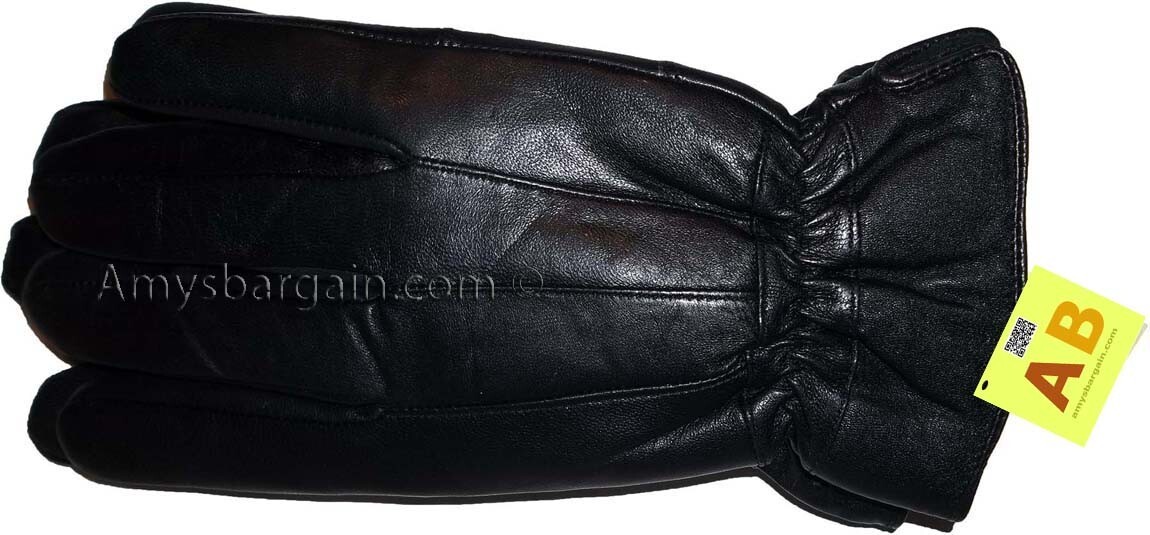 Men's leather gloves, Black Unbranded winter gloves lined warm gloves Brand New - Image 19