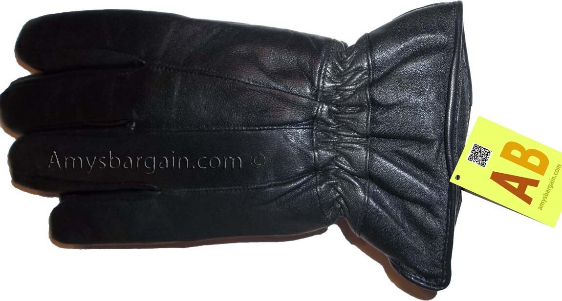 Men's leather gloves, Black Unbranded winter gloves lined warm gloves Brand New - Image 20