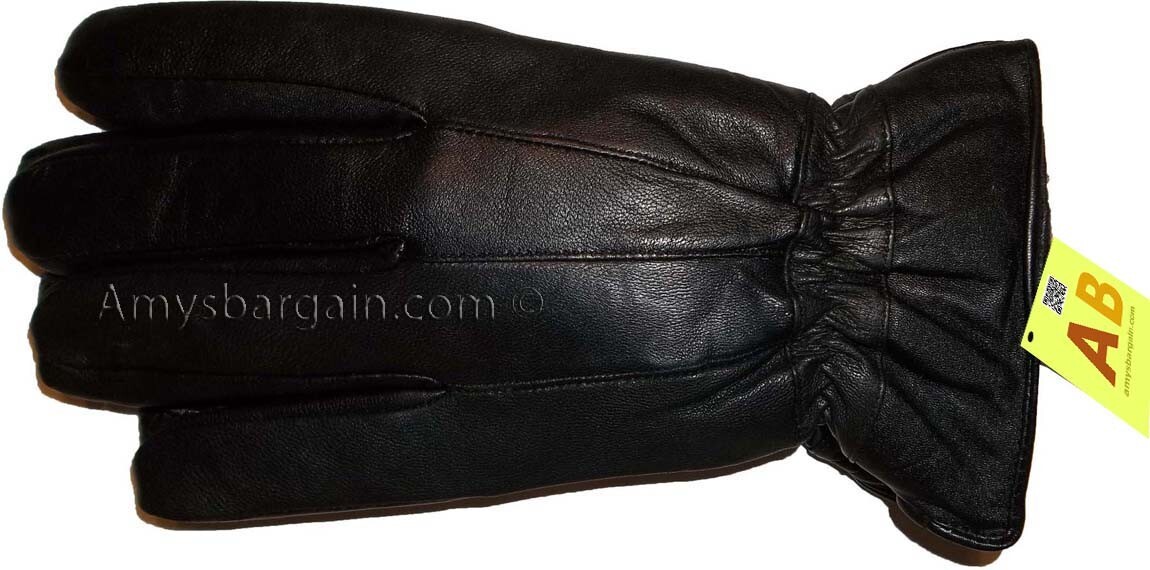 Men's leather gloves, Black Unbranded winter gloves lined warm gloves Brand New - Image 21