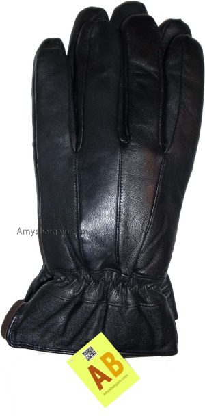 Men's leather gloves, Black Unbranded winter gloves lined warm gloves Brand New - Image 22