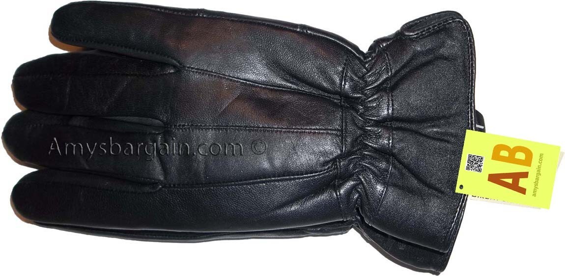 Men's leather gloves, Black Unbranded winter gloves lined warm gloves Brand New - Image 24