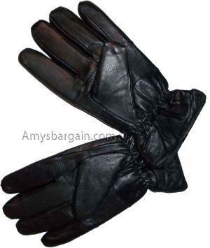 Men's leather gloves, Black Unbranded winter gloves lined warm gloves Brand New - Image 7