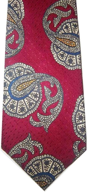 Men's tie 100% silk neck wear. Made in USA silk tie, Men's dress tie - Image 3
