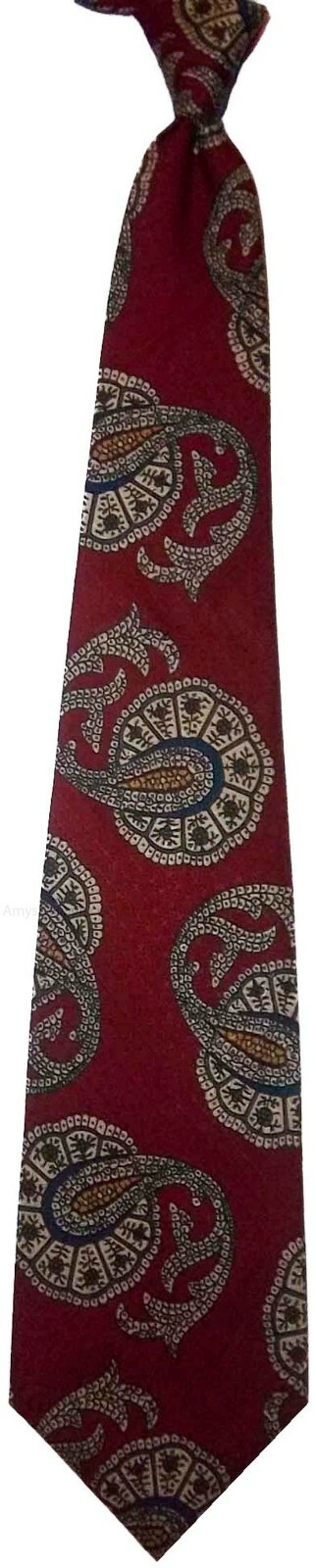 Men's tie 100% silk neck wear. Made in USA silk tie, Men's dress tie - Image 10