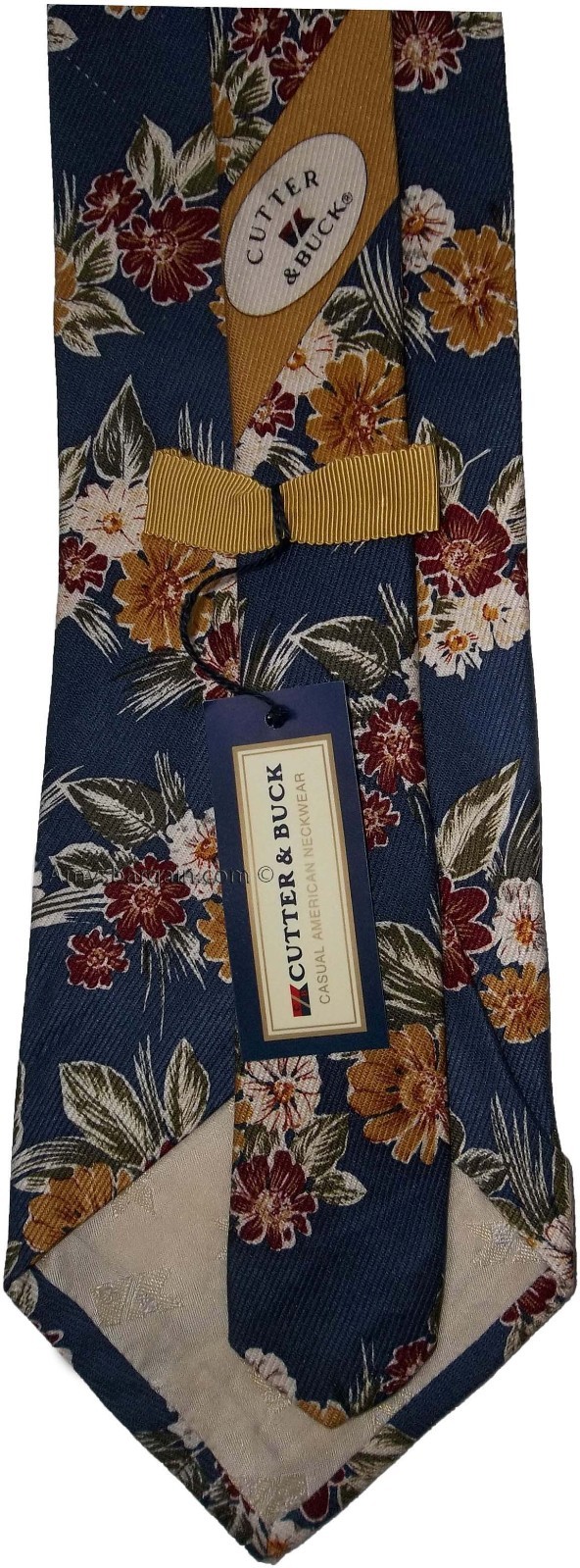 Men's tie, Cutter & Buck tie Neck wear 100% Silk Tie, Silk Tie Made in USA - Image 6