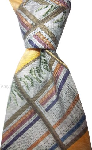 Men's tie Cutter and Buck Designer Silk Tie Neck Wear Brand New With $55 Tag - Image 3