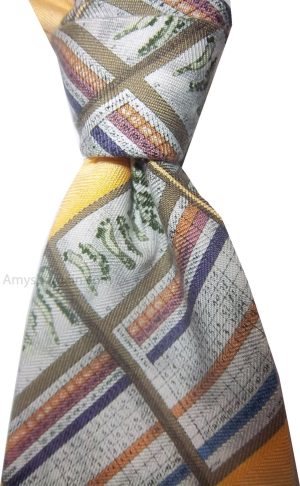 Men's tie Cutter and Buck Designer Silk Tie Neck Wear Brand New With $55 Tag - Image 10