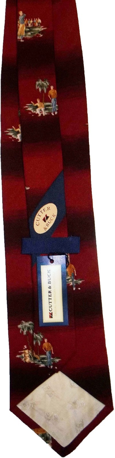 Men's tie, Designer ties Cutter & Buck tie 100% Silk Tie Neck wear Made in USA - Image 13