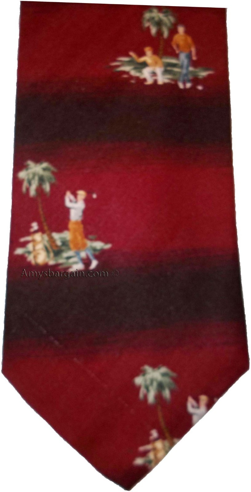 Men's tie, Designer ties Cutter & Buck tie 100% Silk Tie Neck wear Made in USA - Image 5