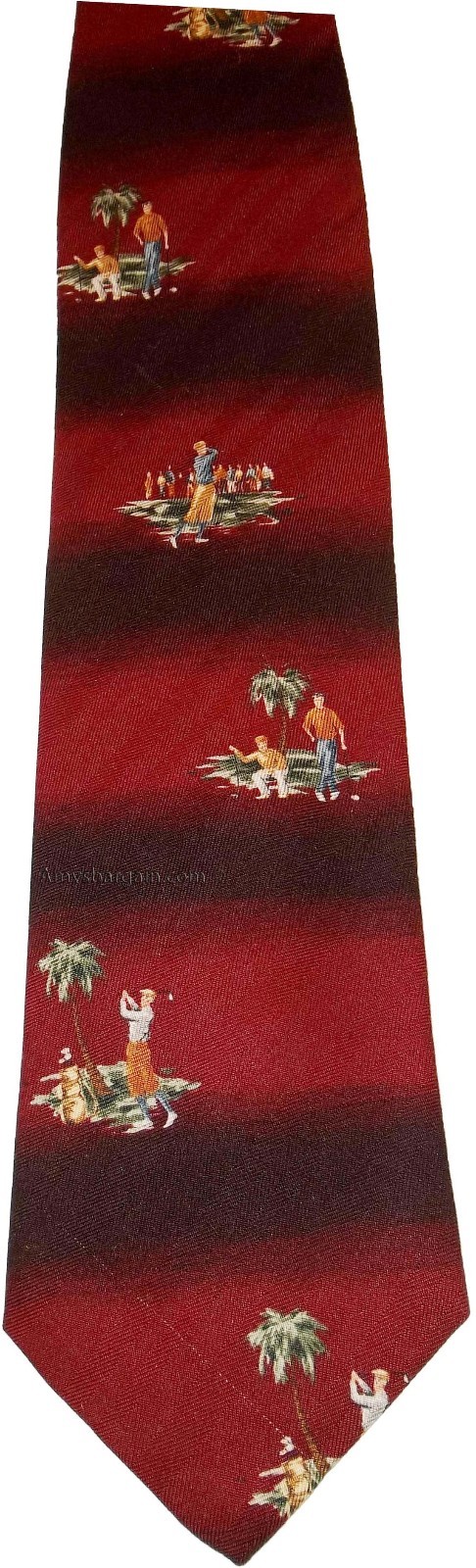 Men's tie, Designer ties Cutter & Buck tie 100% Silk Tie Neck wear Made in USA - Image 8