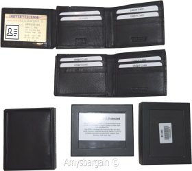 Men's wallet. RFID Genuine Leather Wallet. Bifold 3 billfold. ID. BR New in Box*