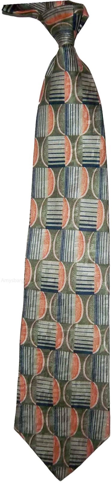 New 100 percent silk Man's neck wear Made In USA Fashion tie - Image 11
