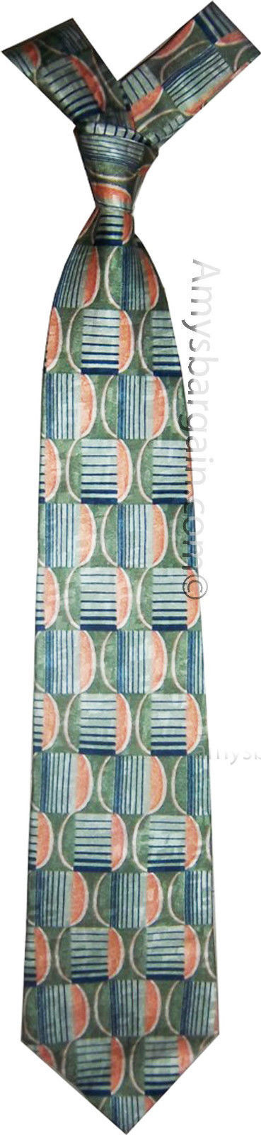 New 100 percent silk Man's neck wear Made In USA Fashion tie - Image 4