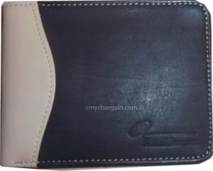 New 2 tone Man’s Wallet Bi-fold wallet, 6 Cards Billfold card slots new wallet - Image 3