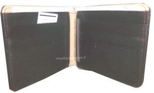 New 2 tone Man’s Wallet Bi-fold wallet, 6 Cards Billfold card slots new wallet - Image 4