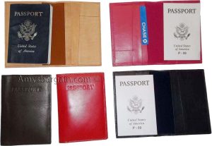 New International Leather passport cover, wallet ID credit card ATM card case - Image 11