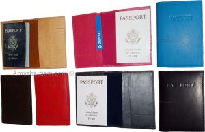 New International Leather passport cover, wallet ID credit card ATM card case - Image 8
