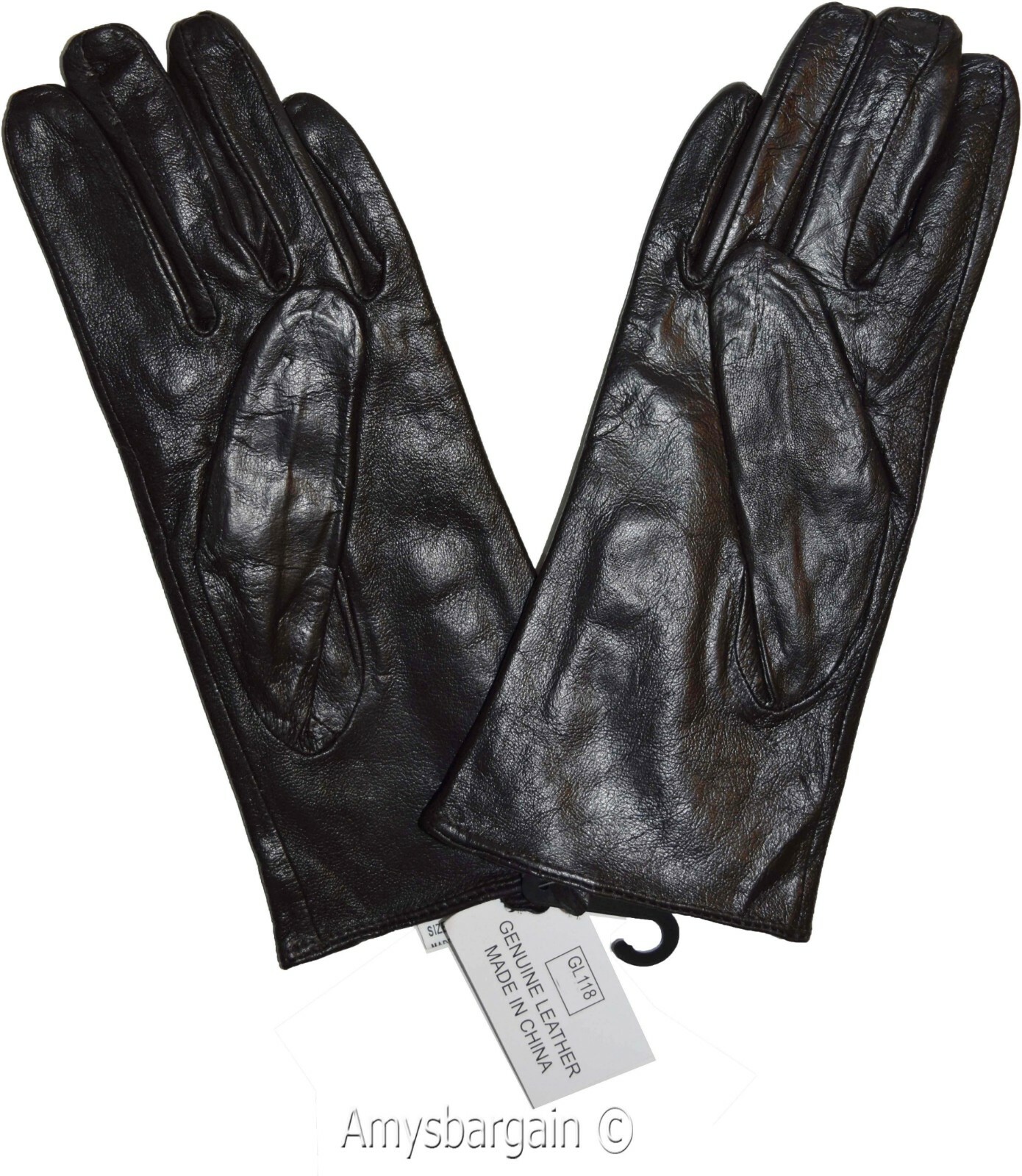 New Ladies dressy Leather Gloves Winter Gloves Lined Leather Gloves Guantes bnwt - Image 10