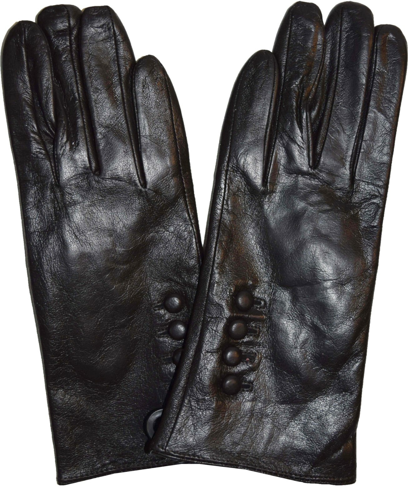 New Ladies dressy Leather Gloves Winter Gloves Lined Leather Gloves Guantes bnwt - Image 11