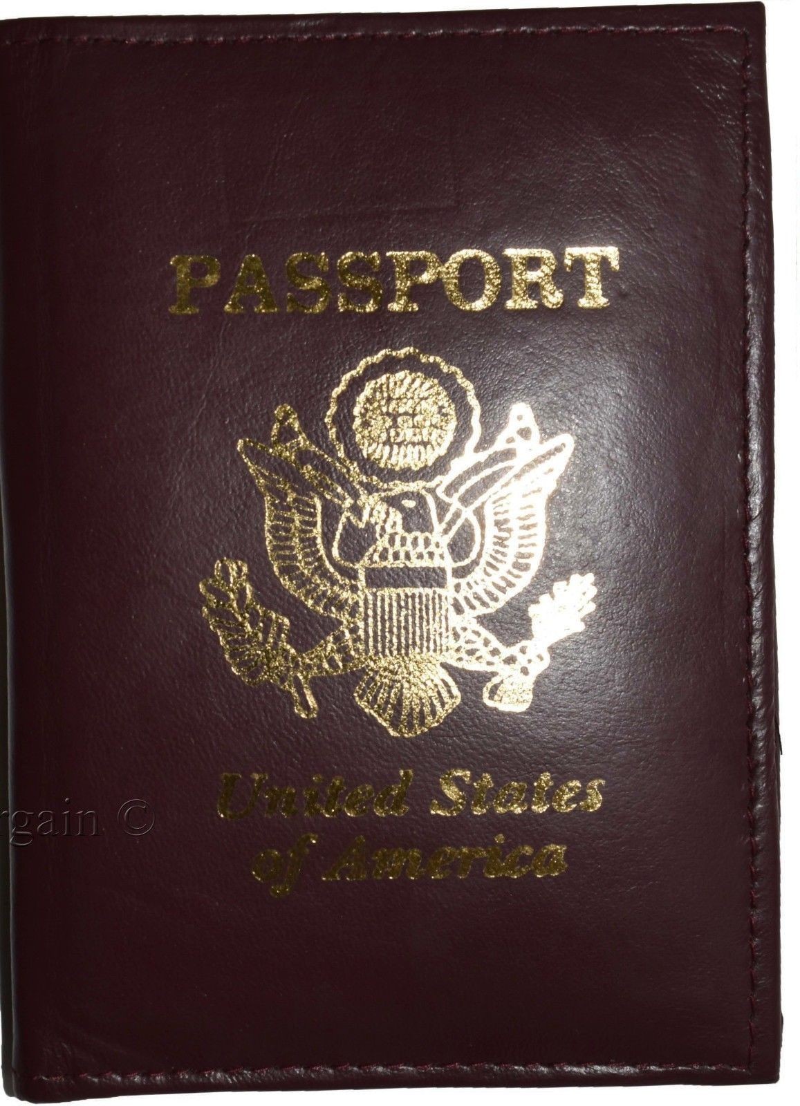New Lamb skin USA Leather passport cover, wallet credit card case ID holder NWT - Image 12