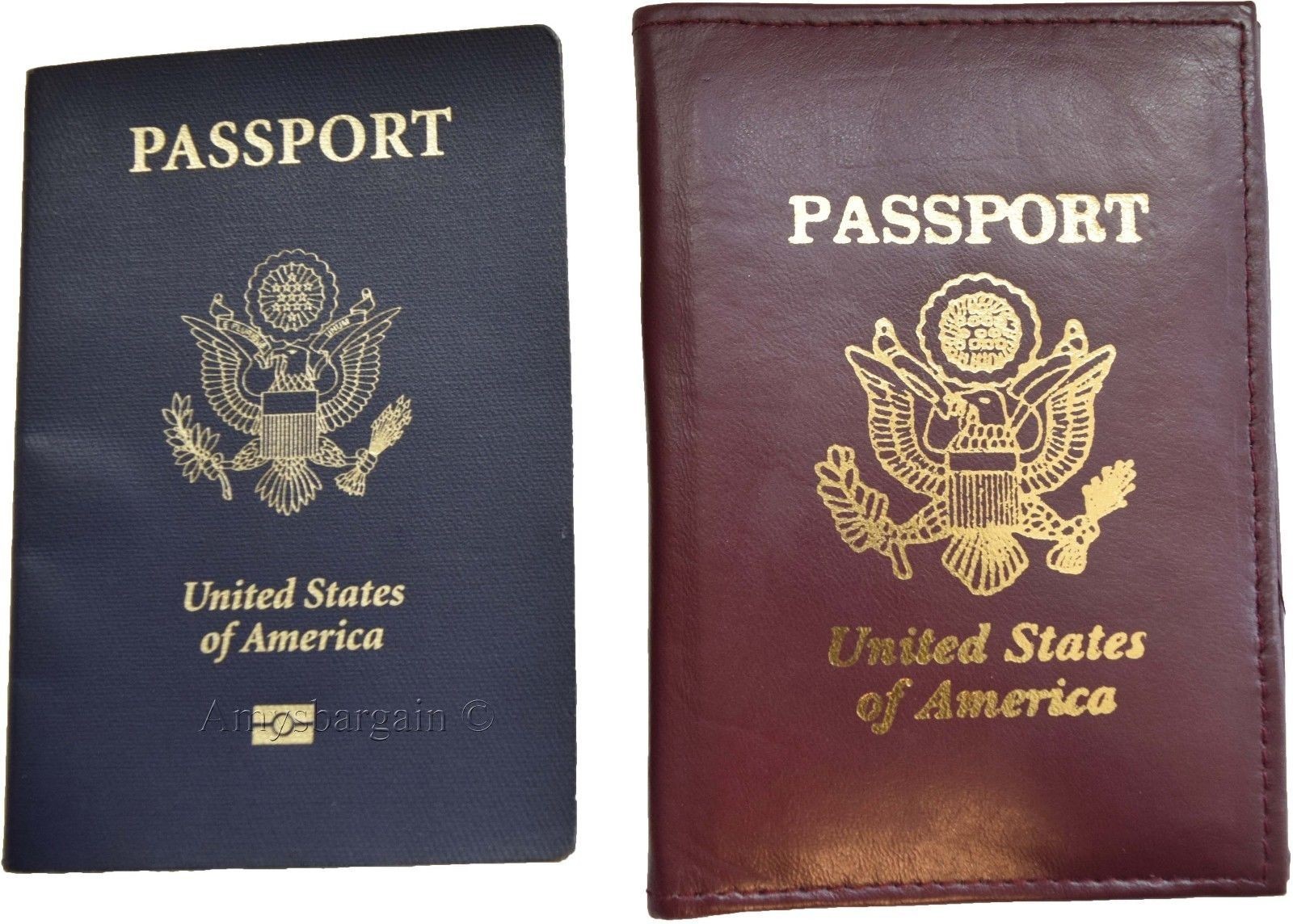 New Lamb skin USA Leather passport cover, wallet credit card case ID holder NWT - Image 9